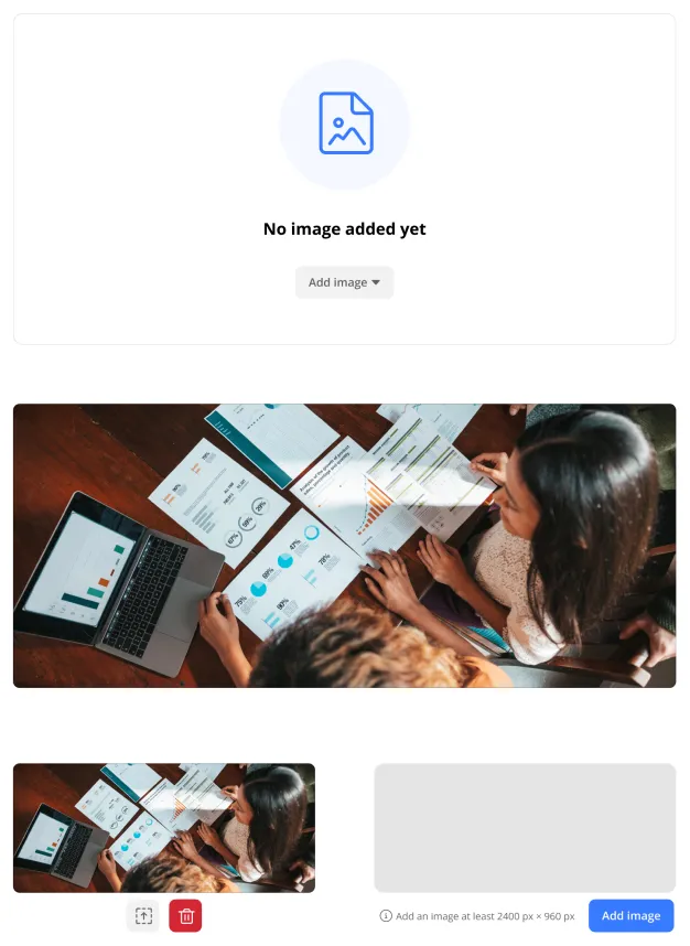 The Image widget